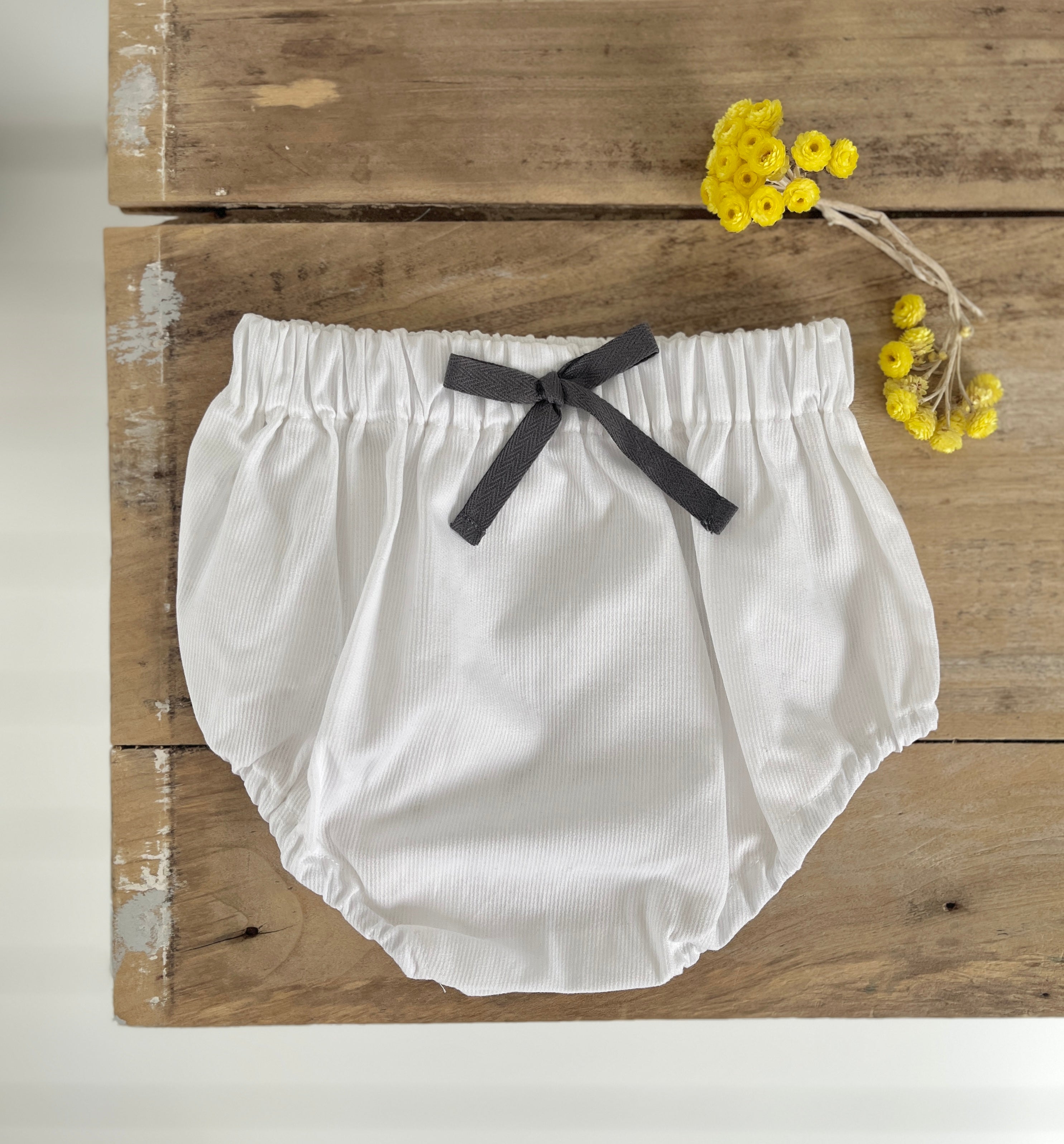 Célestin, le bloomer à noeud uni ou à fines rayures