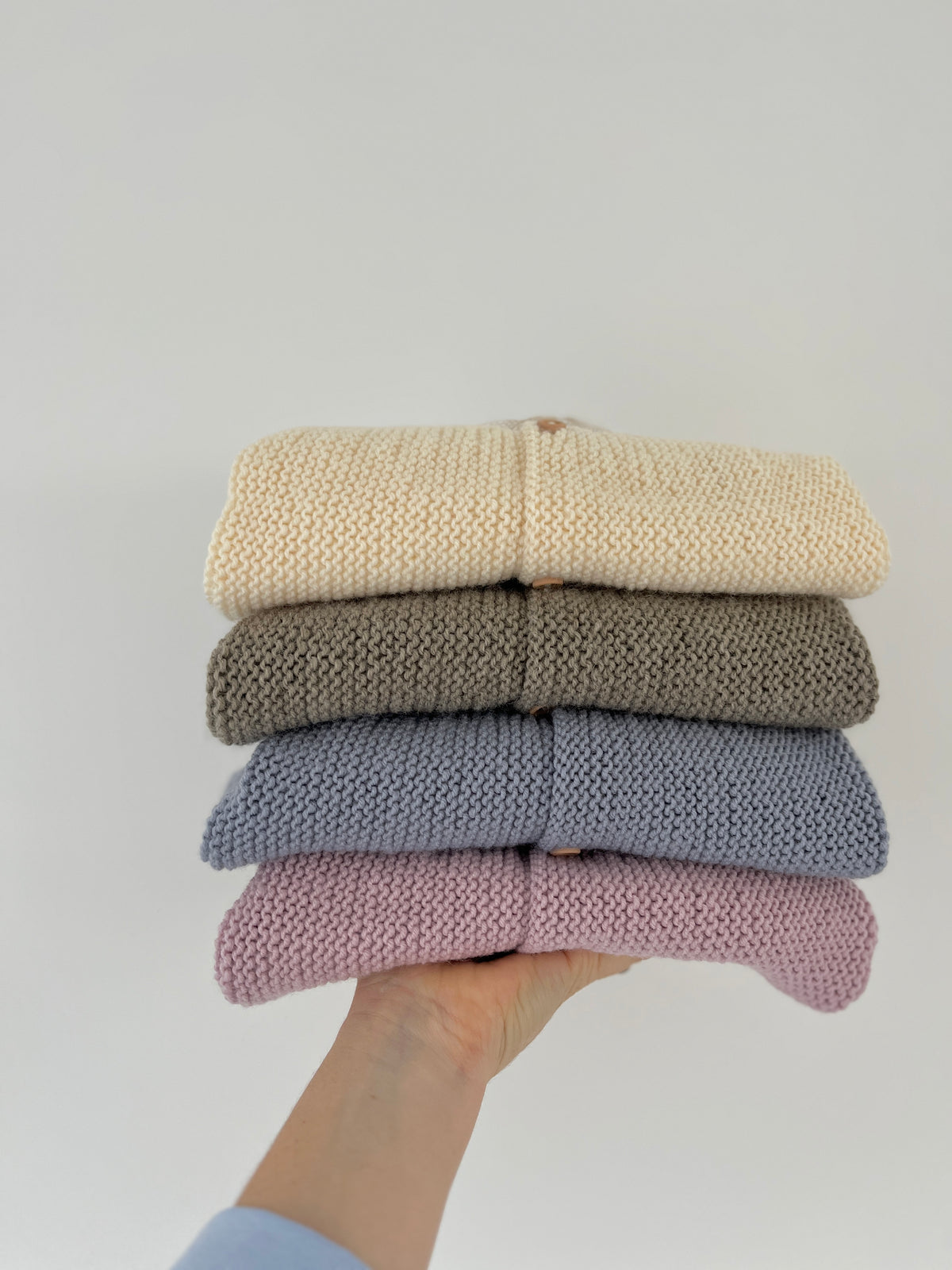 La brassière Achille beige taupe (laine mérinos)