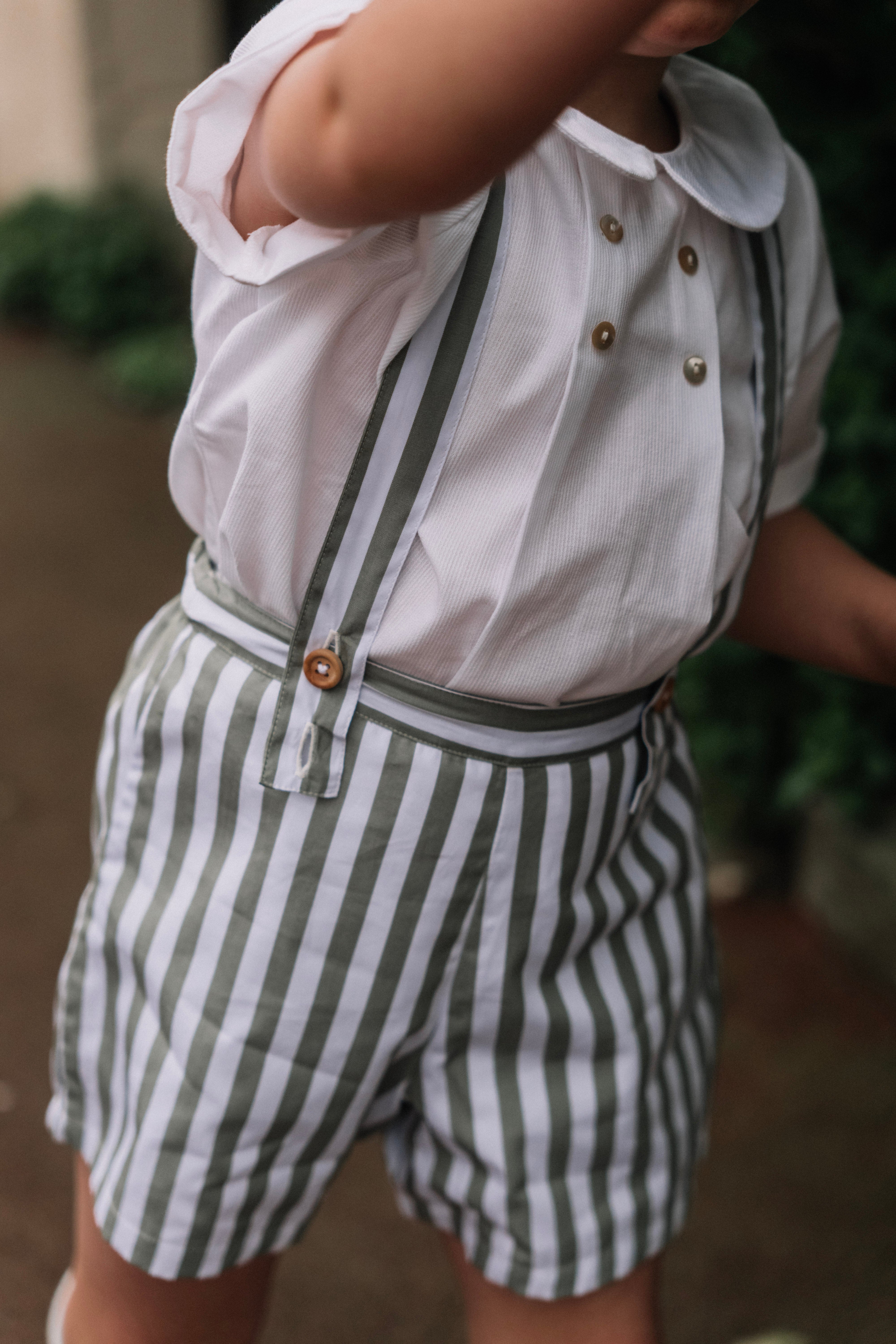 La blouse col marin Arthus blanche