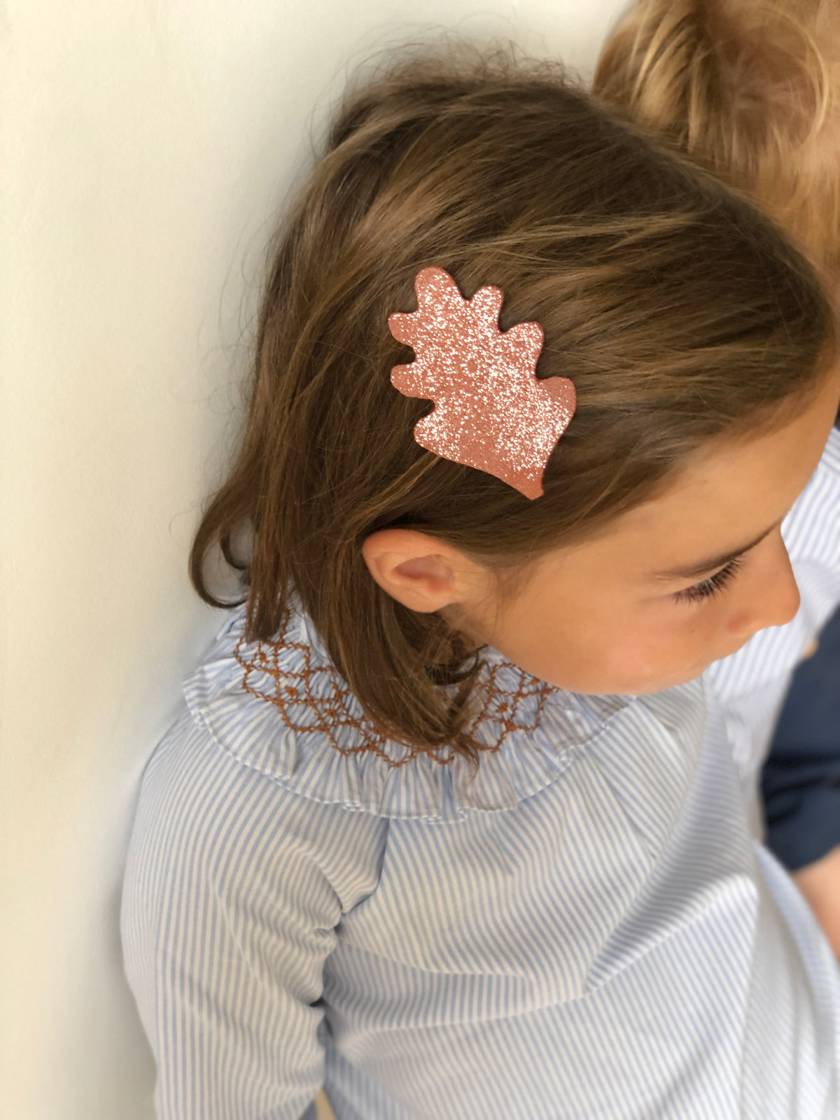 Les barrettes en cuir Automne modèle 7