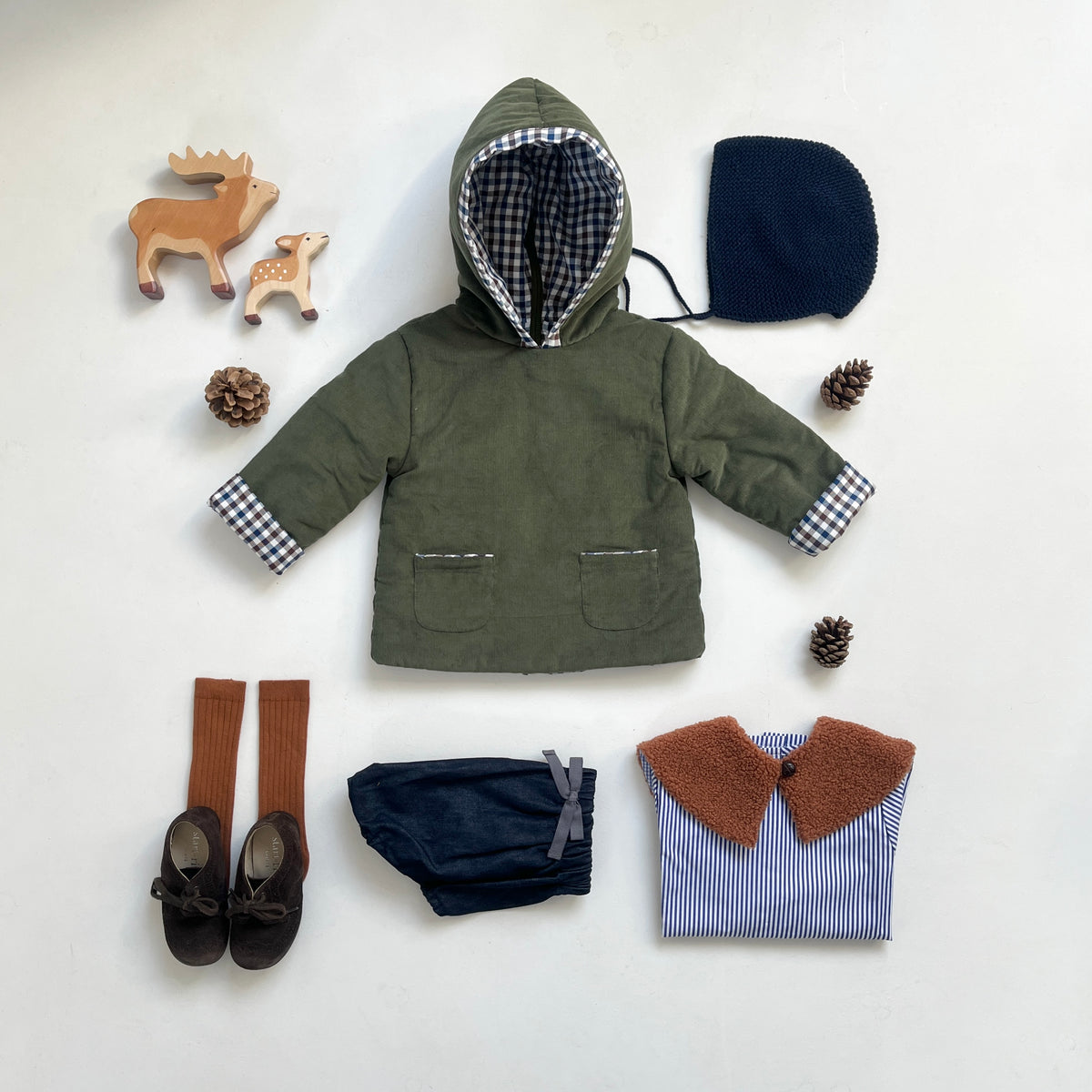 Célestin, le bloomer en denim foncé