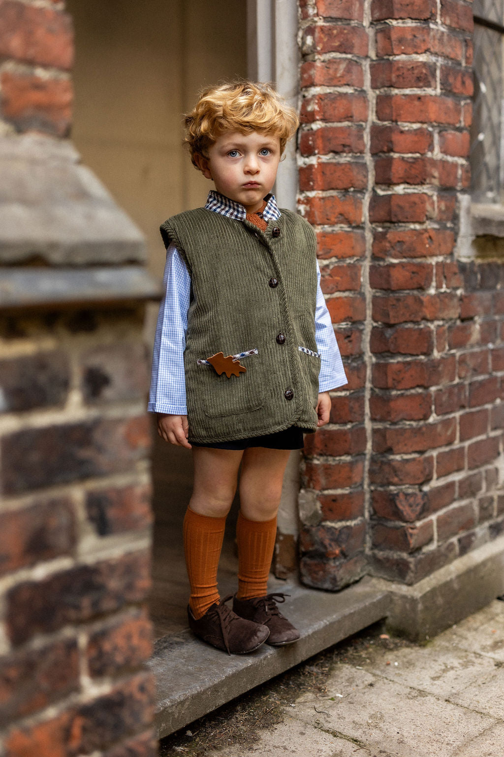 Eustache la petite veste de chasse réversible