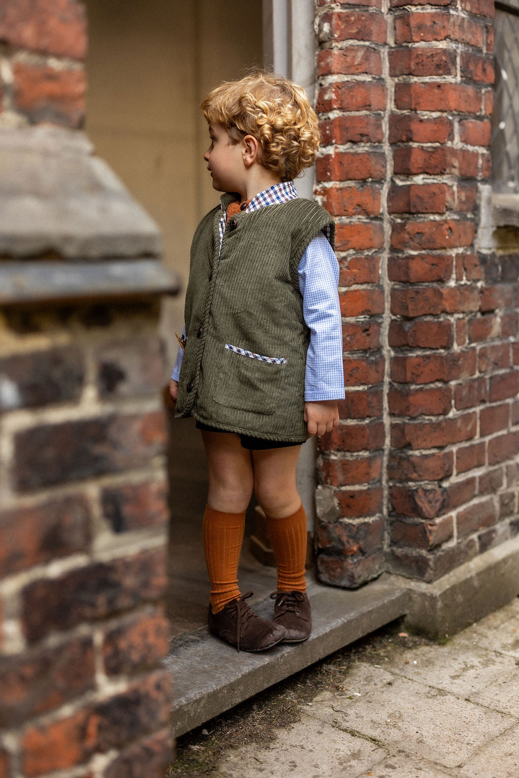 Eustache la petite veste de chasse réversible