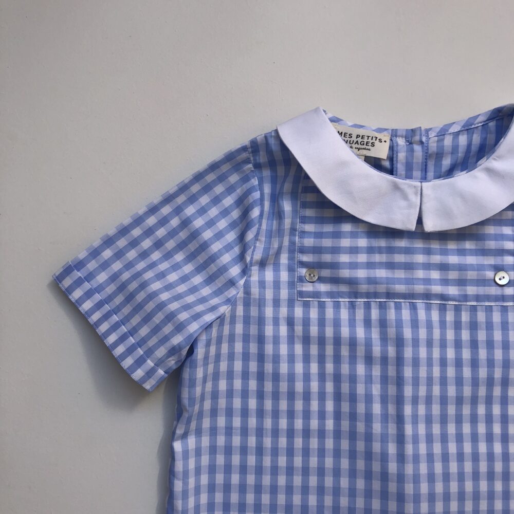 blouse col volanté,blouse enfant,mode enfant