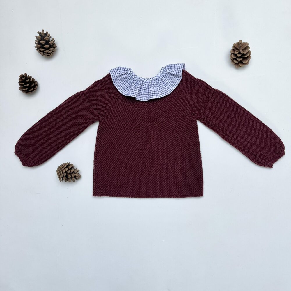 La brassière Achille bordeaux