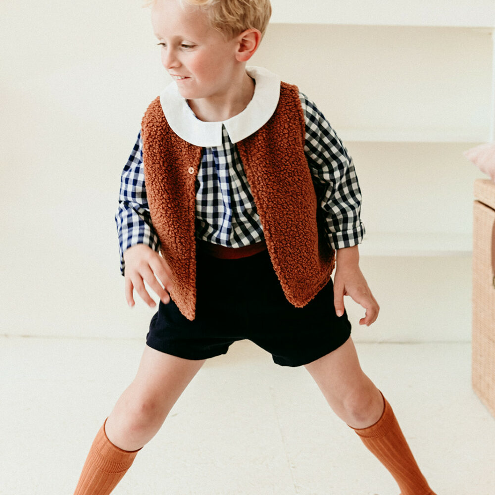 La blouse col pointu Auguste