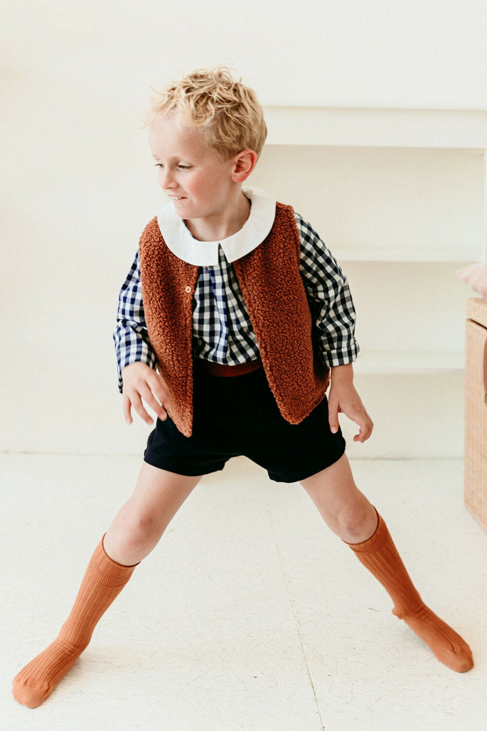 La blouse col pointu Auguste