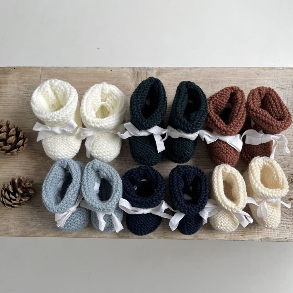 Baby chaussons tricotés Emile – Image 8