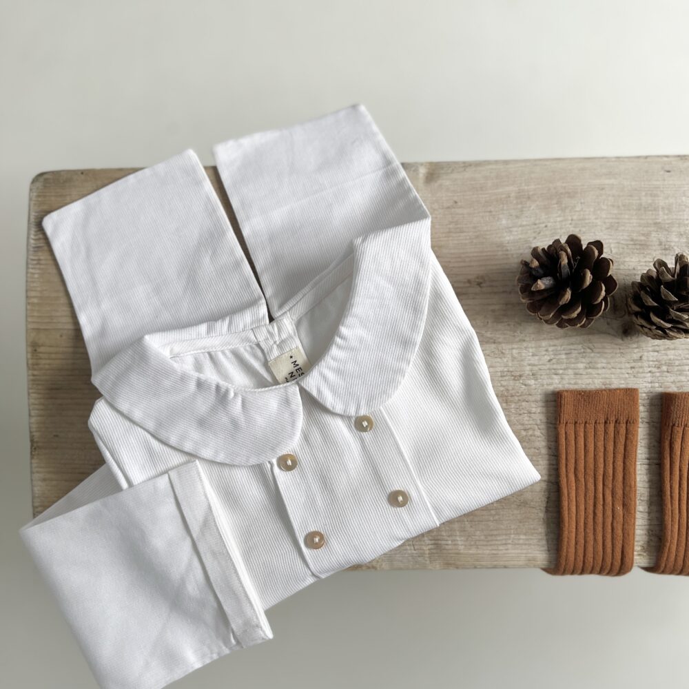 La blouse col marin Arthus blanche