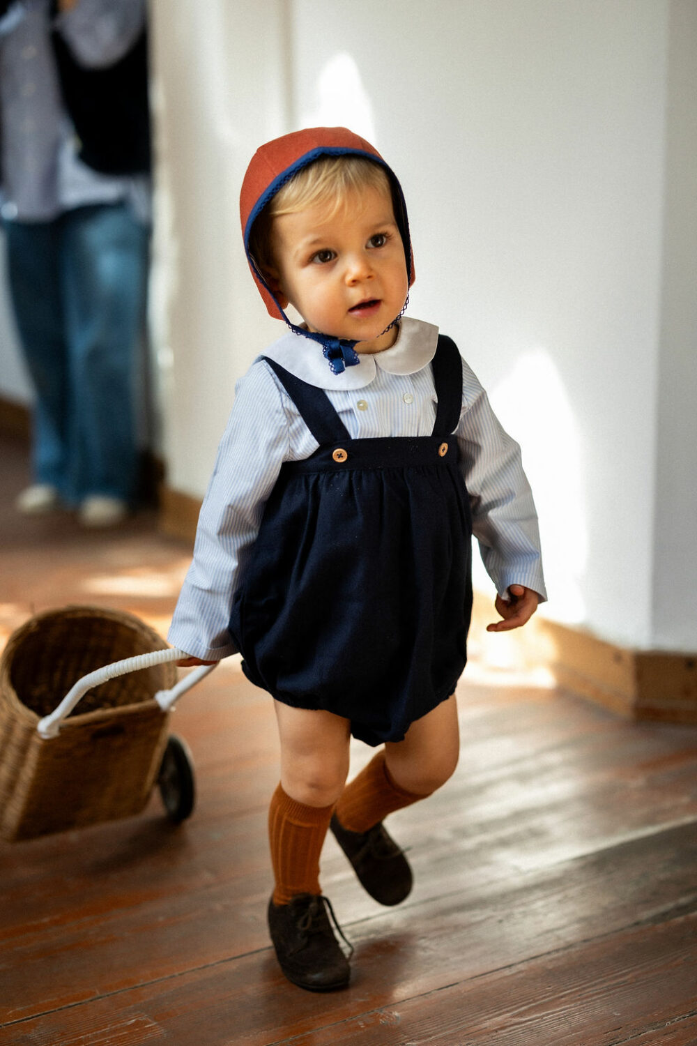 La blouse col marin Arthus rayé ciel – Image 6