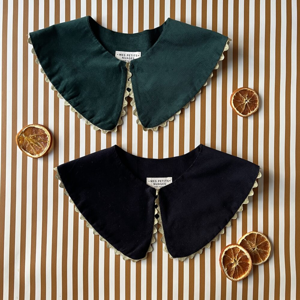 Noël: Le grand col velours et doré Paola